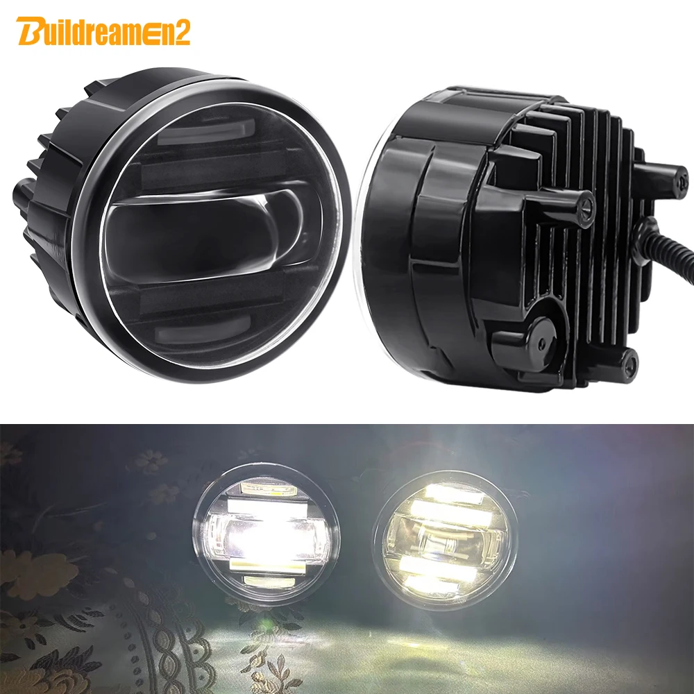 

2 X Car Fog Light Assembly LED DRL Daytime Running Light 36W 3600LM 12V For Infiniti G G25 G37 Q Q60 Q70 QX QX50 QX80 QX70 QX56