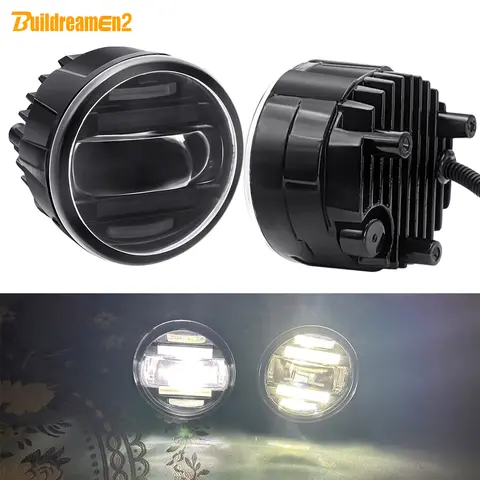 Conjunto de luz antiniebla para coche, luces LED DRL de circulación diurna 36W 3600LM 12V para Infiniti G G25 G37 Q Q60 Q70 QX QX50 QX80 QX70 QX56, 2 unidades