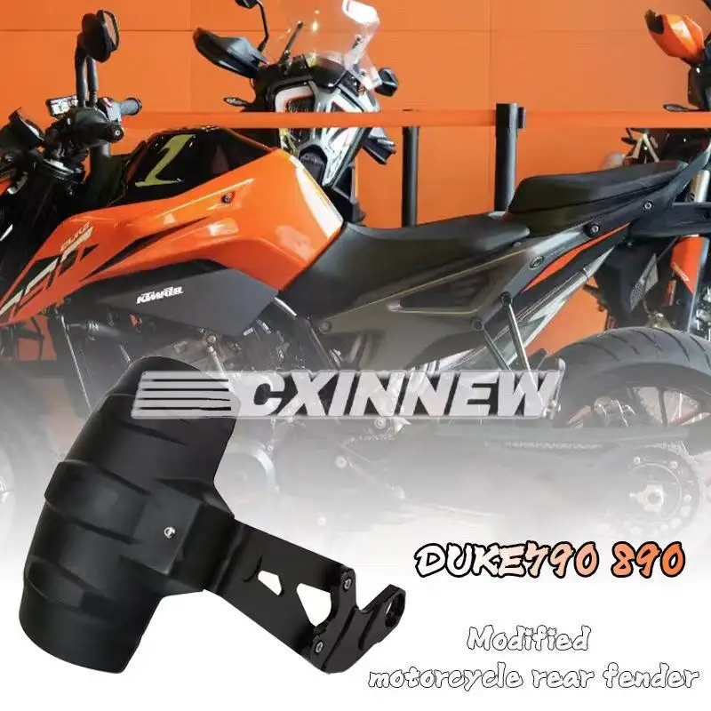 

Motorcycle Accessories Rear Fender Mudguard Wheel Hugger Splash Guard CNC Bracket For DUKE 790