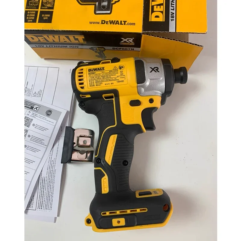 DEWALT DCF887 Cordless Impact Driver Drill Bare Tool 1/4 inches Electric Screwdriver Brushless Motor 18V Power Tool DCF887B