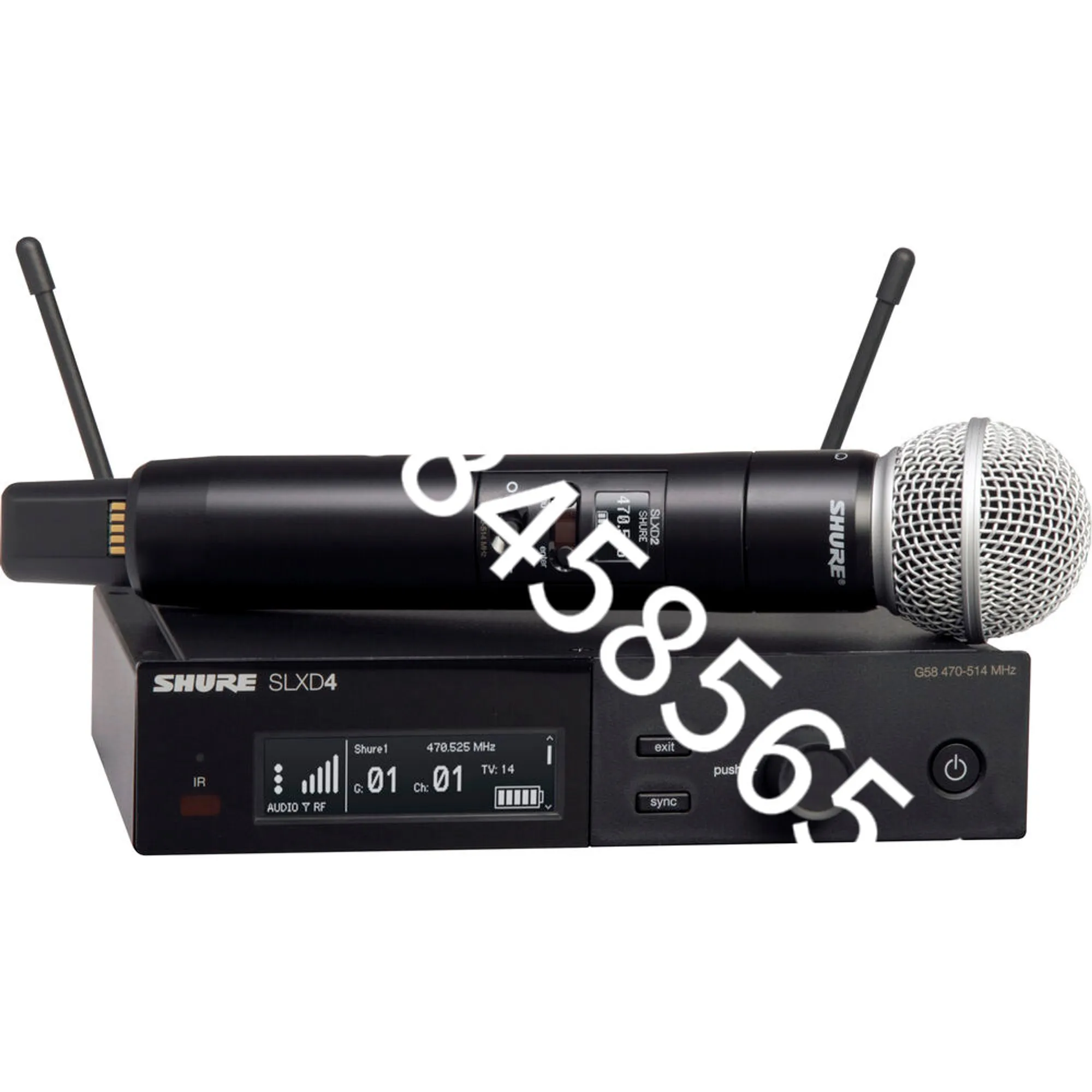 

New SLXD4 SLXD24 BETA58A BETA87A KSM8 KSM9 KSM11 Wireless UHF Microphone Infrared frequency match Karaoke church performen