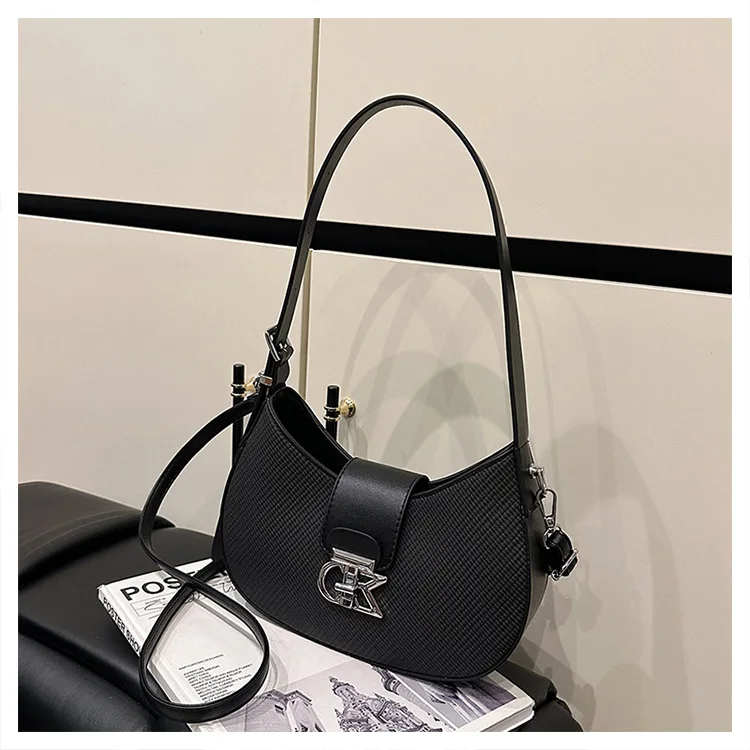 

Unique Crescent Moon Bag for Women Minimalist Crossbody Purse with Leather Strap Elegant Shoulder Bag for Work, Versatile Day