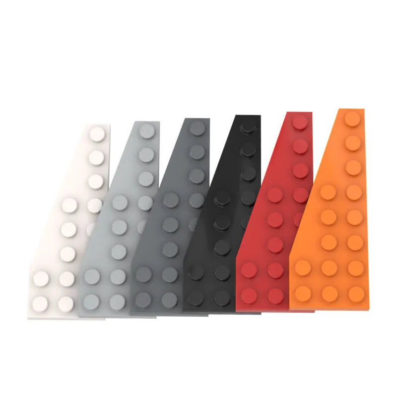 MOC 100PCS 50305 3x8 Size Left Wedge Plate Building Block Compatible  Puzzle Assemble Kids Toys DIY Construction Sets