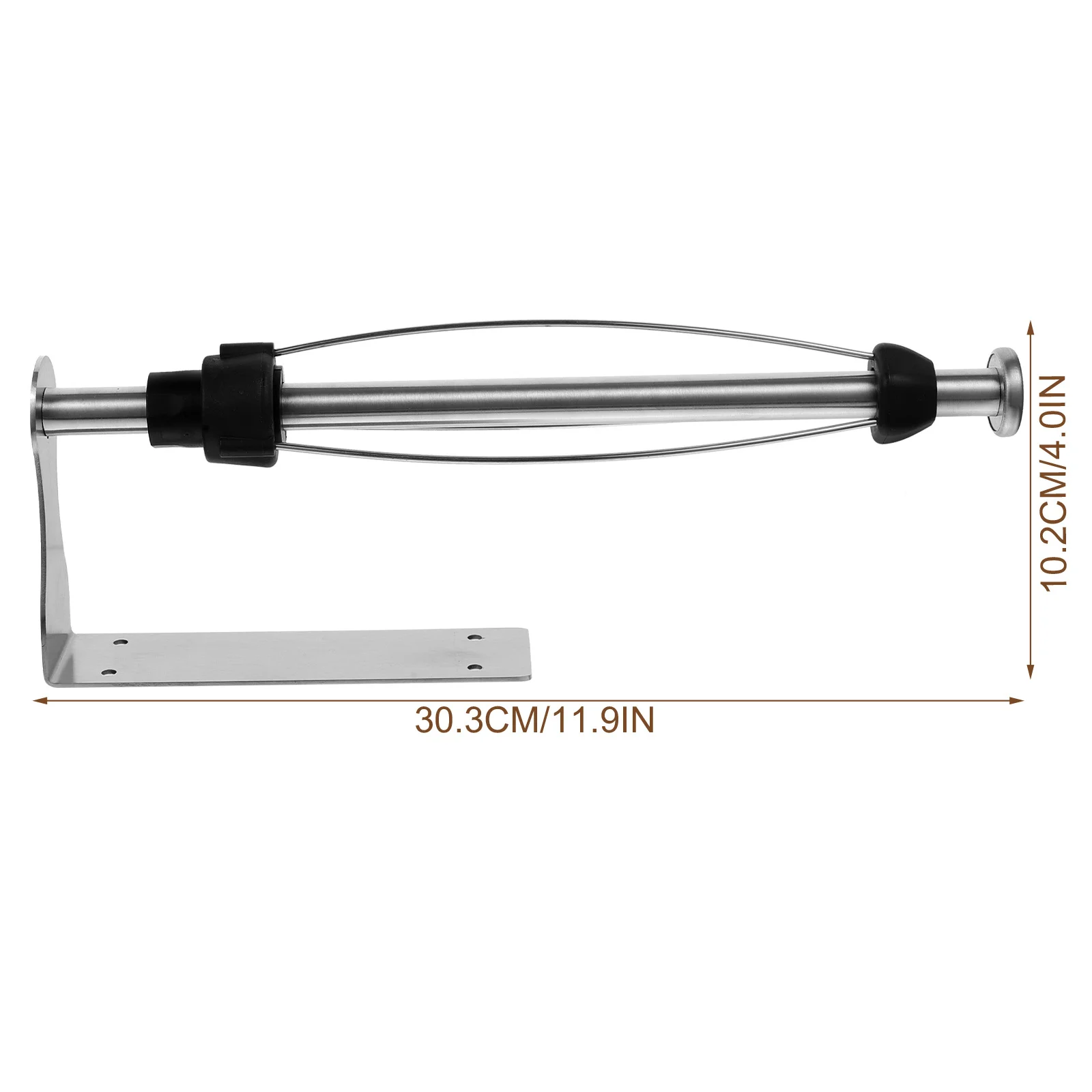 

Stainless Steel Paper Holder ABS Durable Punch Free Wall Mount Toilet Paper Rack Multifunctional Kitchen Bathroom Storage