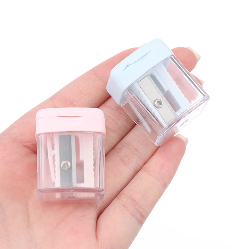 Precisão Batom Cosméticos Lápis Sharpener para Sobrancelha, Lip Liner, Lápis Delineador, Meninas Presente, Material Escolar