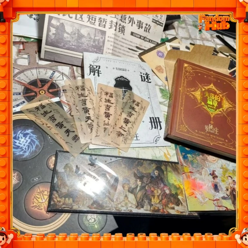 

Новинка 2026 года: Оригинальная игра-головоломка «Повелитель тайн: Утраченные главы», номерованное коллекционное издание, аниме-коллекционная игрушка, подарок для фанатов