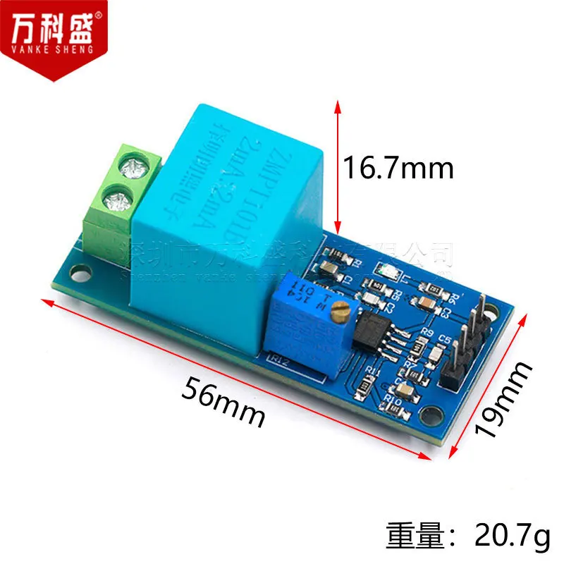 ZMPT101B Transformer Single Phase AC Active Output Voltage Sensor Module