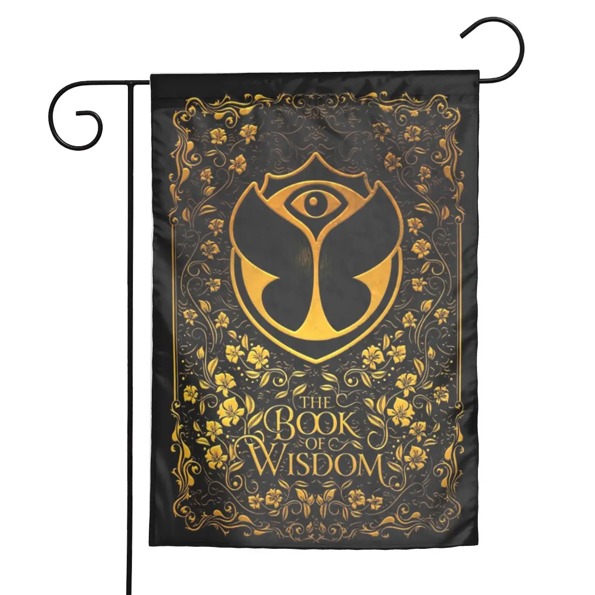 Custom Tomorrowland Electronic Dance Festival Garden Flag 12x18 Inch Double Sided Outside Yard Flags for Outdoor