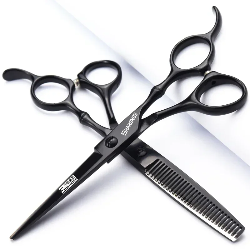 

SHARONDS Hairdressing Professional Scissors 6 Inch Hairdresser Dedicated Clipper Barber specialized Thinning Shear Hair Scissors