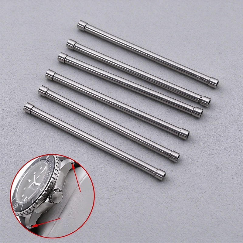 Dia1.8mm Bracelet Screw Pins for Blancpain Fifty Fathoms Series Stainless Steel Bracelet Screw Pins Watch Bracelet Accessories