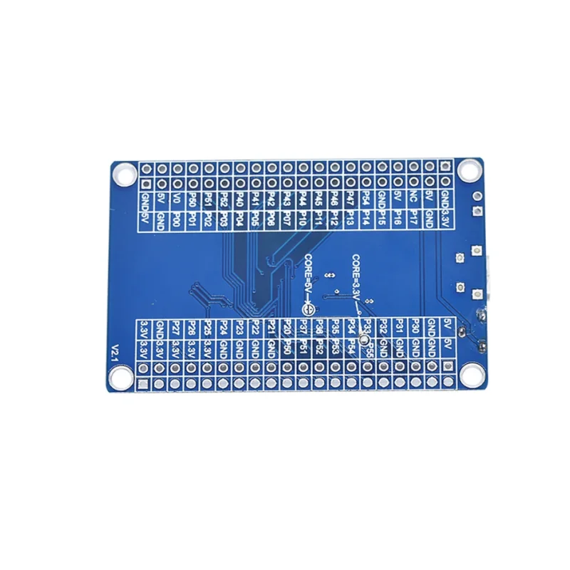 STC15 core board small system IAP15W4K58S4 board STC15W4K56S4 supports UART