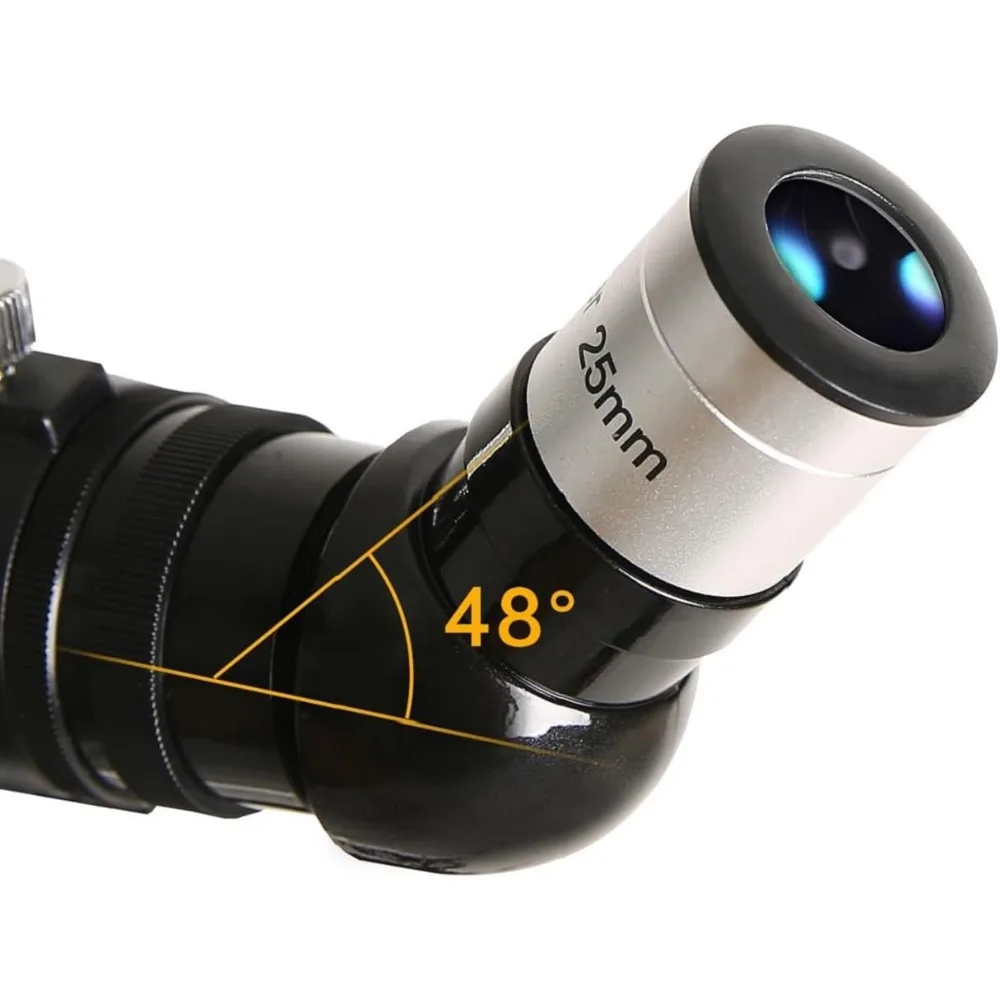 Portable 70mm Aperture 400mm AZ Mount Refracting Telescope for Kids and Beginners - Travel-Friendly Astronomical Telescope with