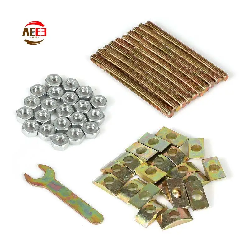 AEE3-Countertop Connector,Table Top Fasteners,Joint Connector Drawbolt Pack,Miter Draw Bolt Countertop Flip Connector 10PCS