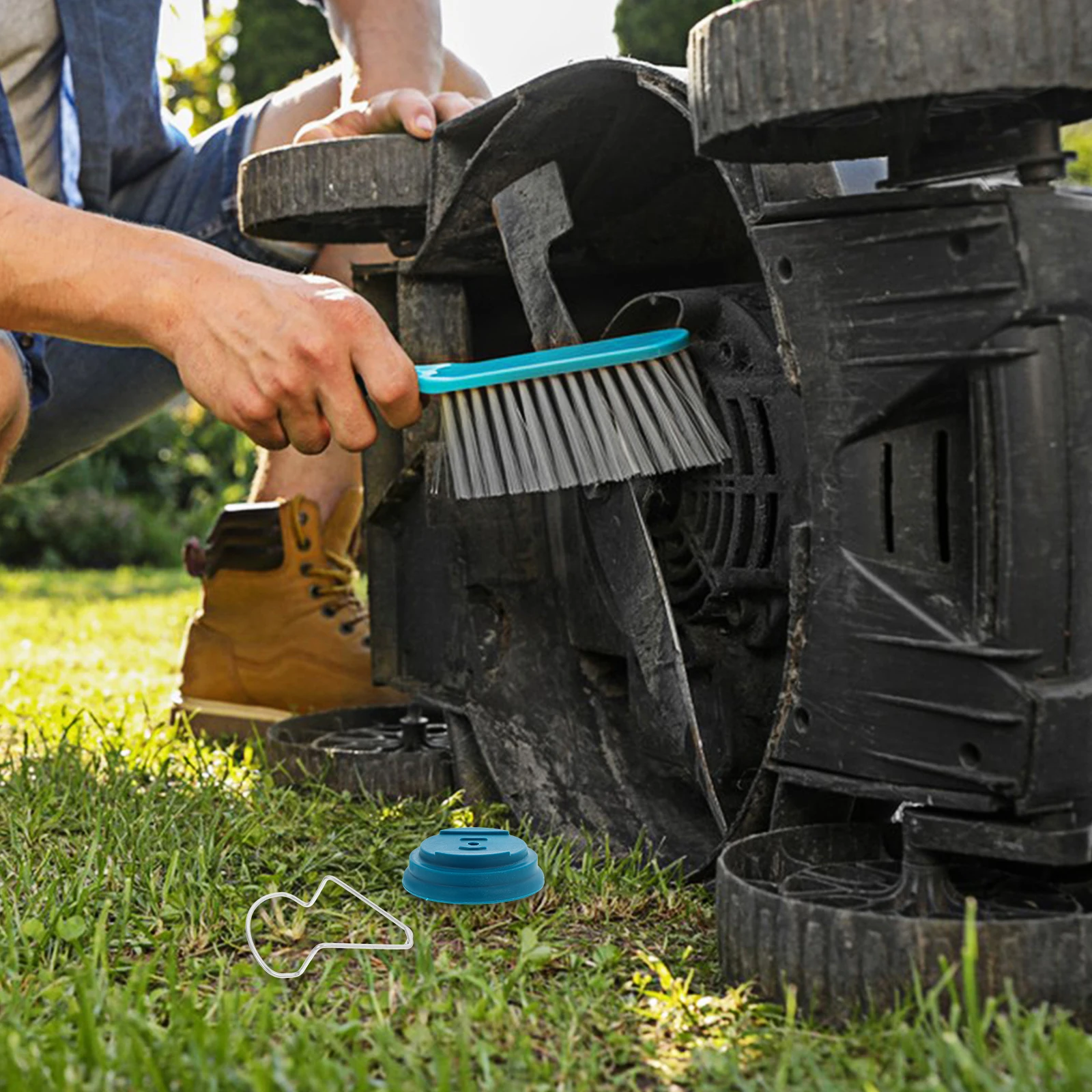 

Steel Lawn Mower Accessories Replacement Kit Washer Nut Stripe Cover For Cordless String Trimmergrass Trimmer Screw Lawn Trimmer