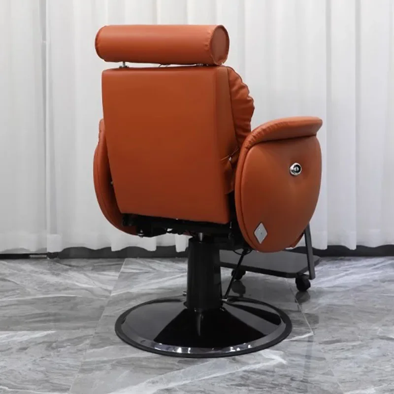 Reclining Salon Chair Barber Stations Furniture Professional Machines Saloon Sofa Cosmetic Scissors Tattoo Swivel Makeup Beauty