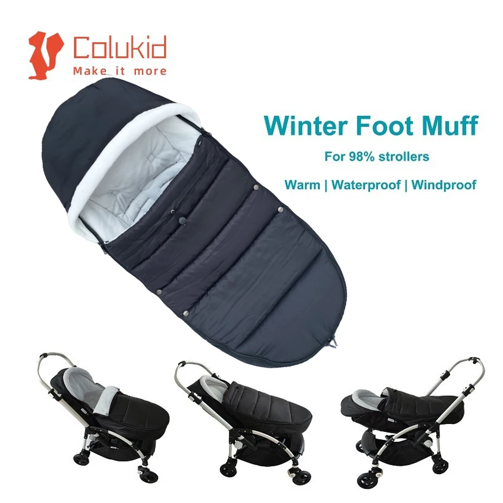 COLU KID® Universal stroller accessories footmuff socks Winter Pram Compatible with strollers BABYZEN YOYO Cybex GB Bee 6