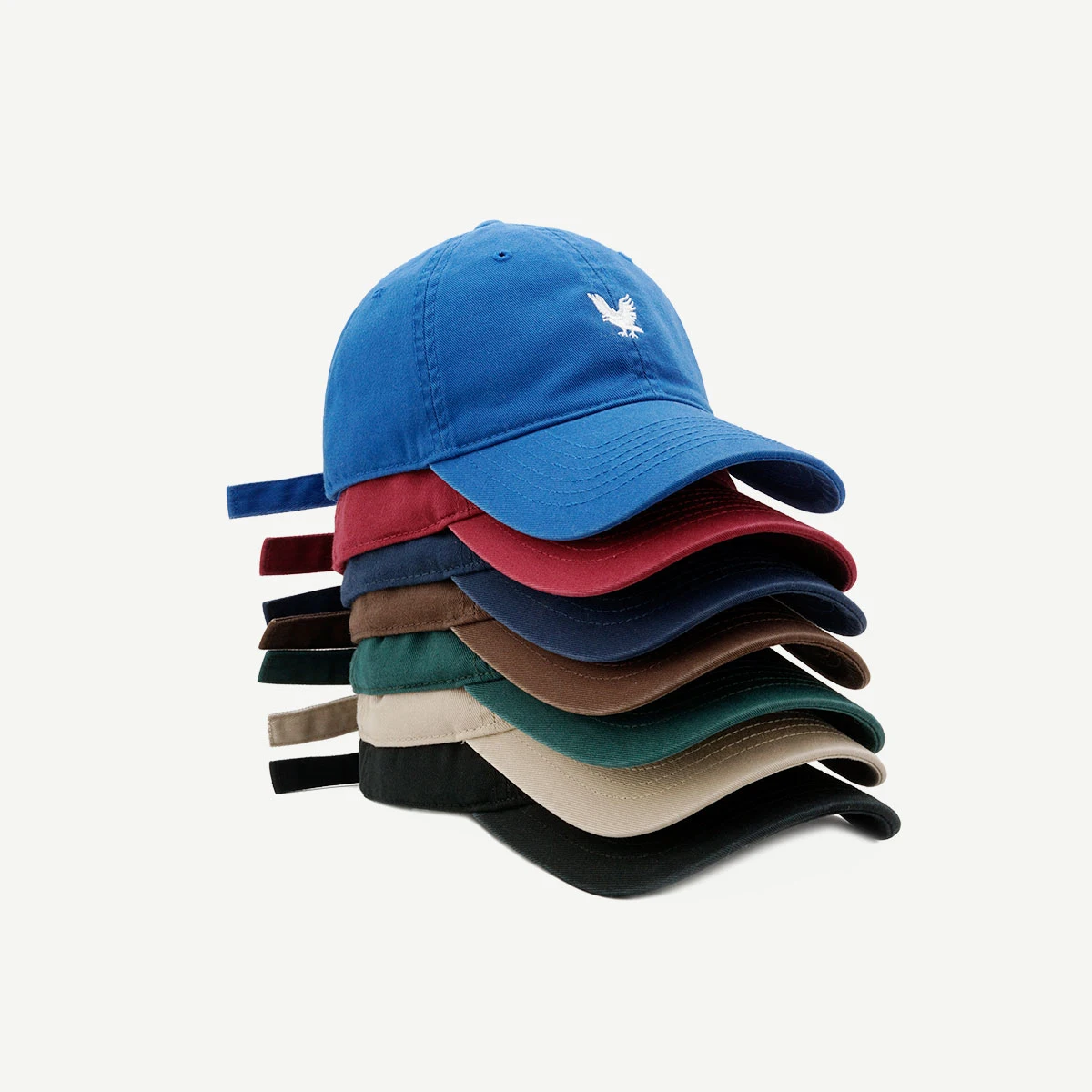 الربيع القطن قابل للتعديل قبعة بيسبول الرجال النساء الكرتون النسر التطريز في الهواء الطلق Snapback قبعة للجنسين