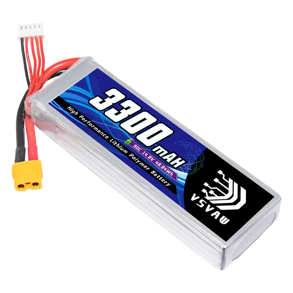 MAX Upgrade 90C/180C VSVAW 3300mAh 14.8V 4S Lipo Batterij Afstandsbediening Auto Model Schip model FPV Speelgoed Lithium ion Batterij