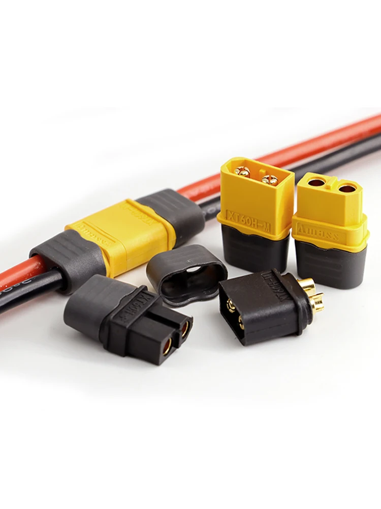 Amass XT60H Plug with jacket version 3.5mm gold-plated plug T plug connector - Image 5