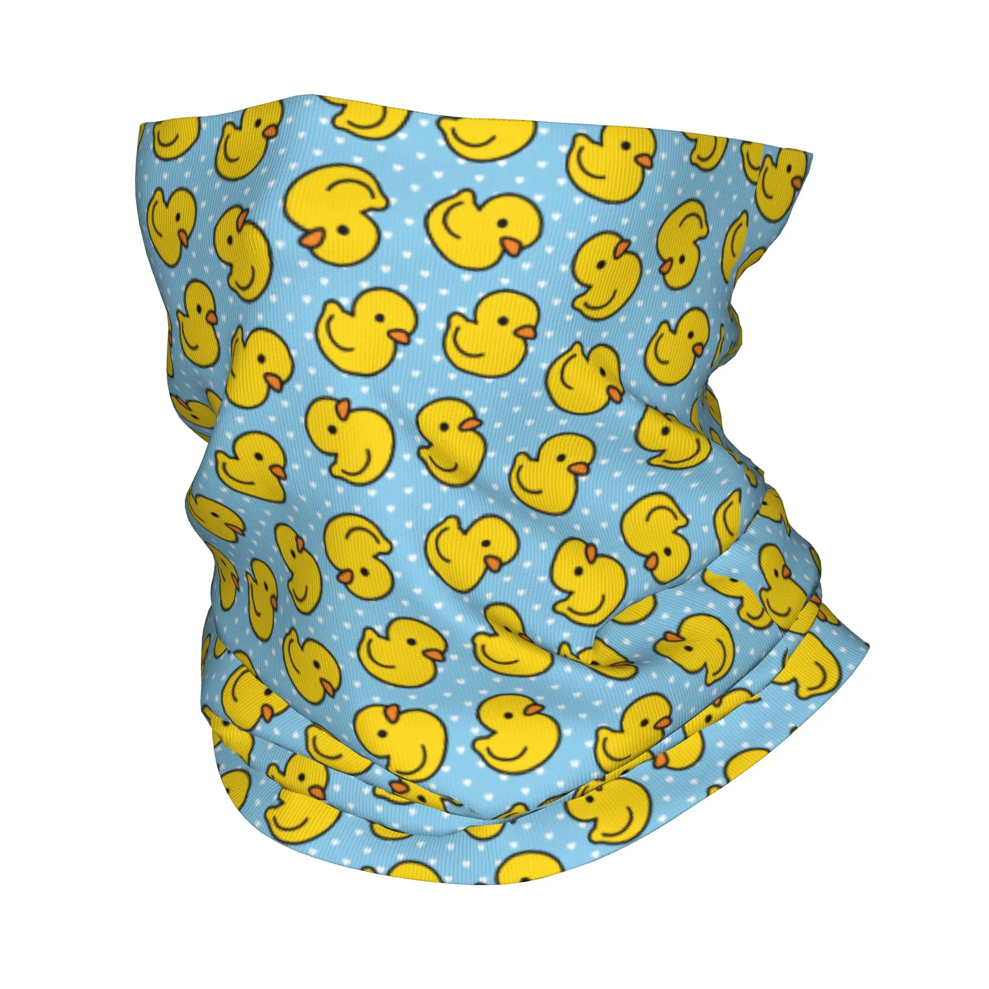

Cartoon Cute Duck Pattern Bandana Neck Cover Printed Animal Mask Scarf Multi-use Headband Hiking for Men Women Adult Washable