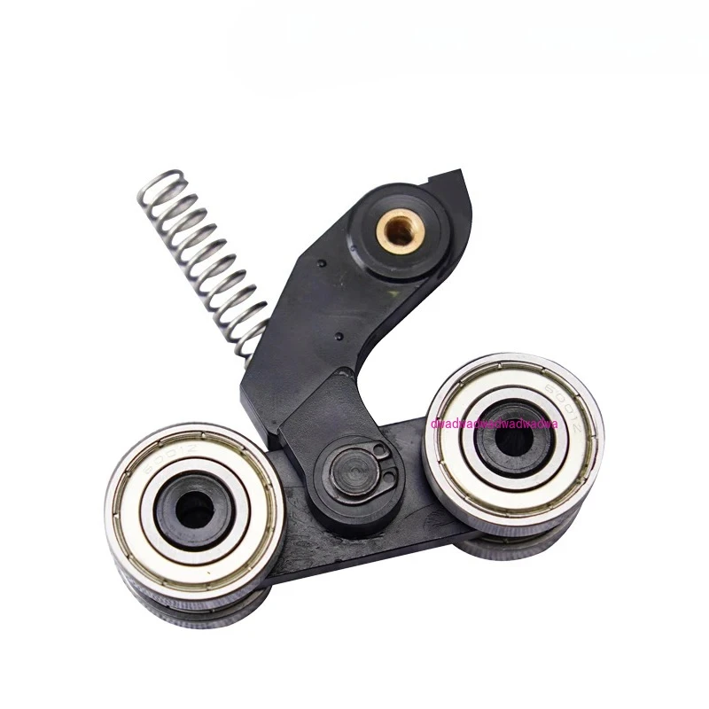 

Box gluing machine, paper roller, o-ne -ff, two pressing wheels, support plates, fully automatic angle bearing frame