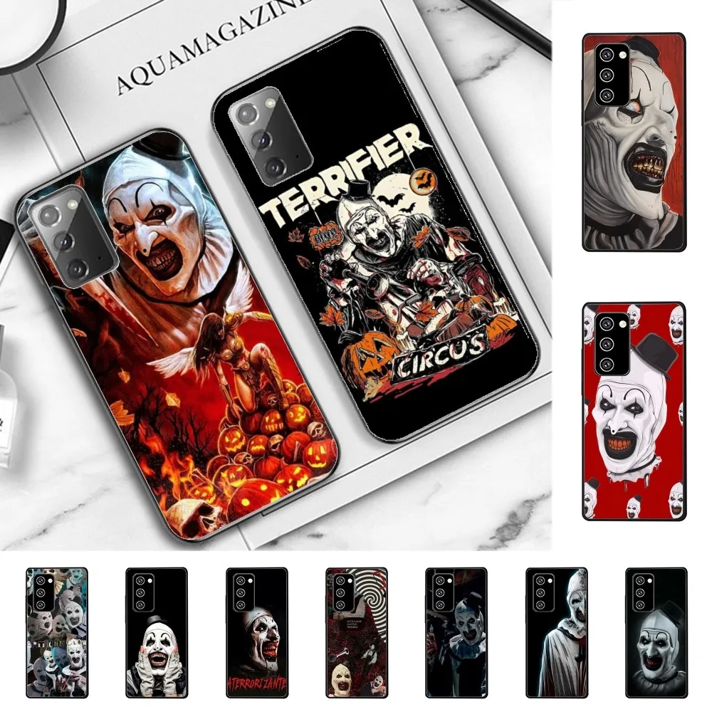 Horror Movie Terrifier Phone Case For Samsung Note 8 9 10 20 Pro Plus Lite M 10 11 20 30 21 31 51 A 21 22 42 02 03