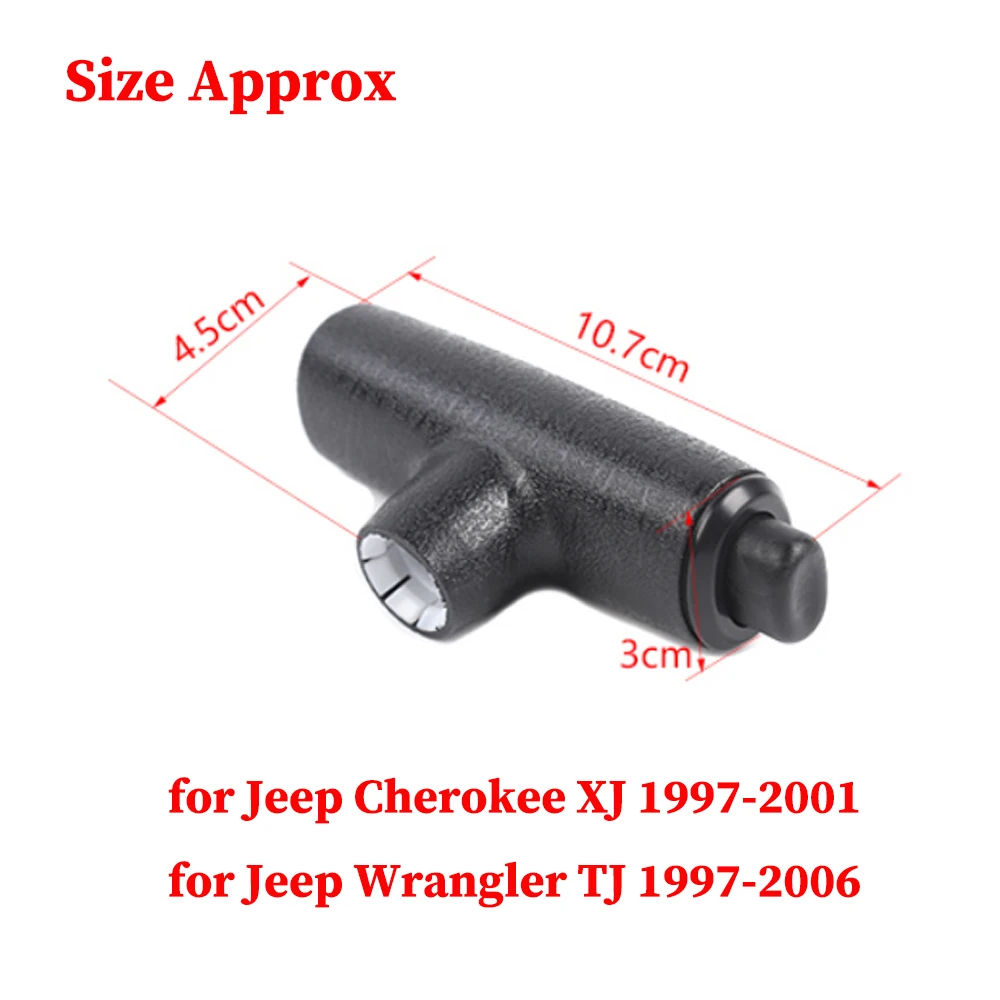 Car Automatic Gear Shift Knob 52104028 for Jeep Cherokee XJ‌ 1997-2001 Wrangler TJ 1997 1998 1999 2000-2006 Interior Accessories