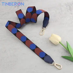 TINBERON 2.5cm Canvas Bag Strap Luxury Purse Handbag Strap Shoulder Strap for Women Webbing Shoulder Bag Strap Bags Accessories