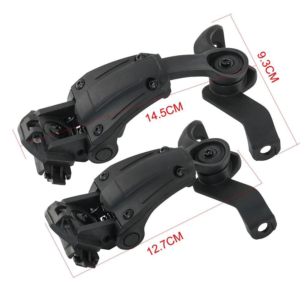 Tactical Headset Helmet Mount Kit ARC Rail Adapter for EARMOR M31-Mark3/M32-Mark3/M31X/M32X Military Headset electronic shooting