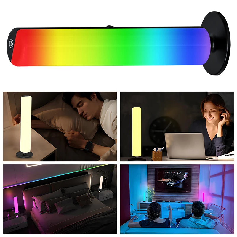 

USB Lighting Suitable for Esports Seven Color Atmosphere Color Changing LED Light RGB Atmosphere Night Light Strips Party Lights