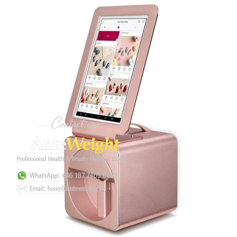 Intelligent LCD Touch Screen X11 Plus O2 Nails Professional Nail Printer Smart Automatic Nail Art DIY Printing Machine