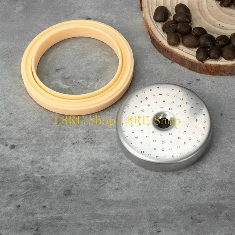 L8RE Stainless Steel 54mm Coffee Machine Shower Screen For Even Water Distribution