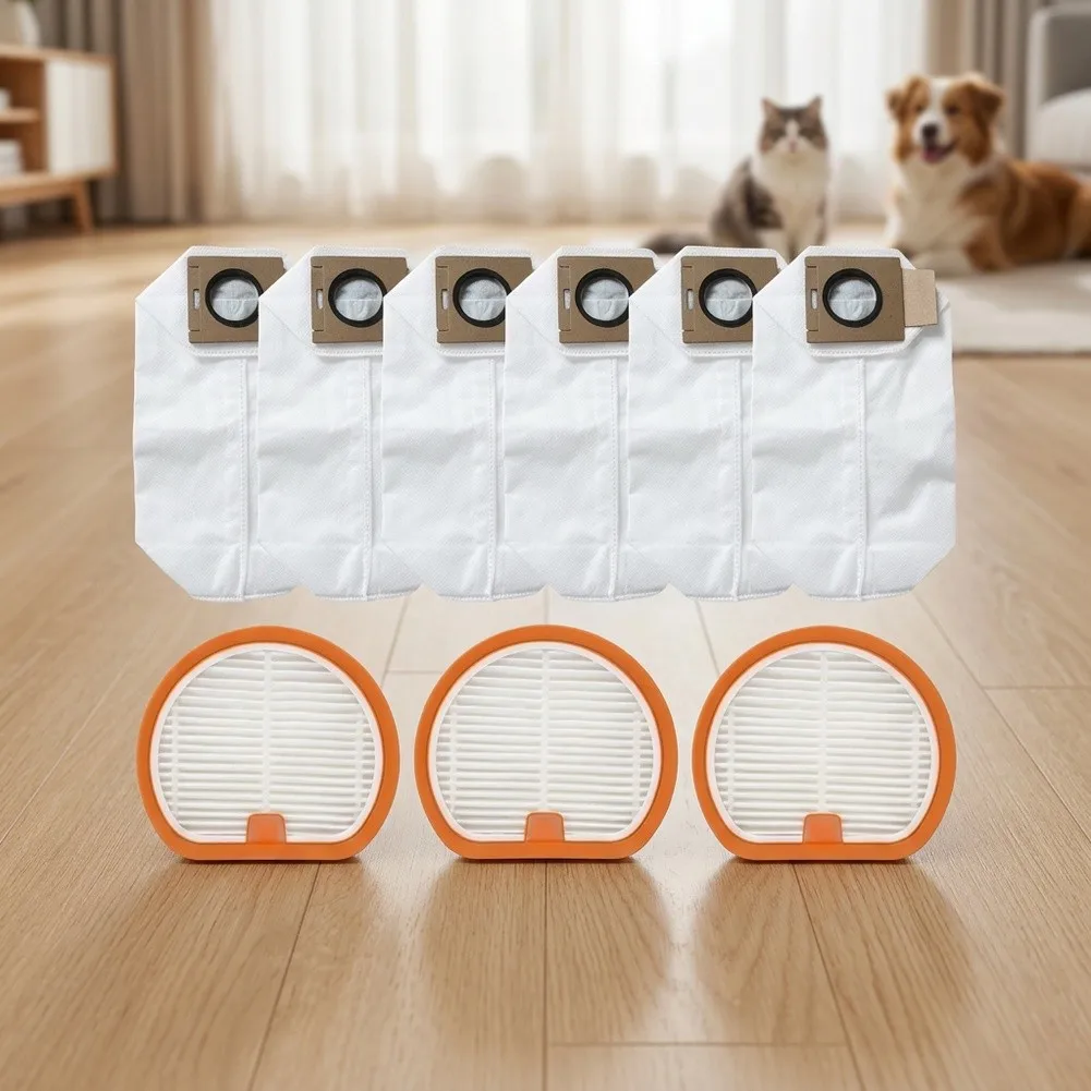 For Uwant VC2403 VC300 VC500 Handheld For Vacuum Cleaner Replacement Dust Bags and HEPA Filters for Reliable Operation