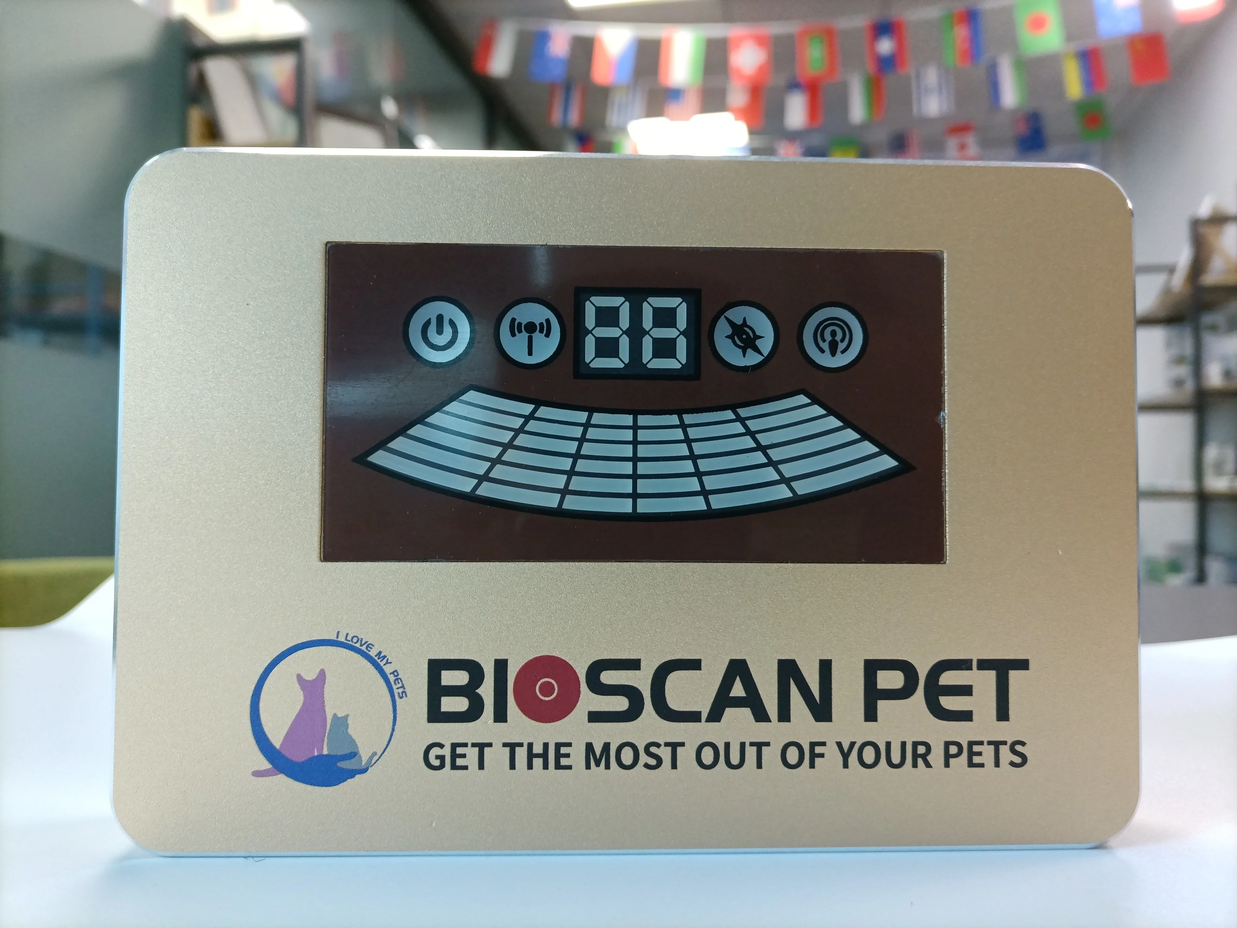 سعر المصنع 17 تقريرًا الماسح الضوئي للحيوانات الأليفة للكشف عن الكلاب والقطط