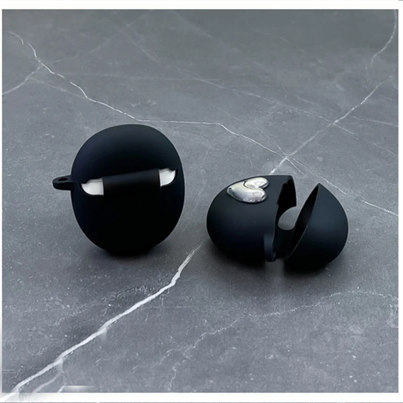 Nette Liebe Fall Für Baseus w09 Kopfhörer Silikon Abdeckung Luxus Überzug Bogen Keychain Fall