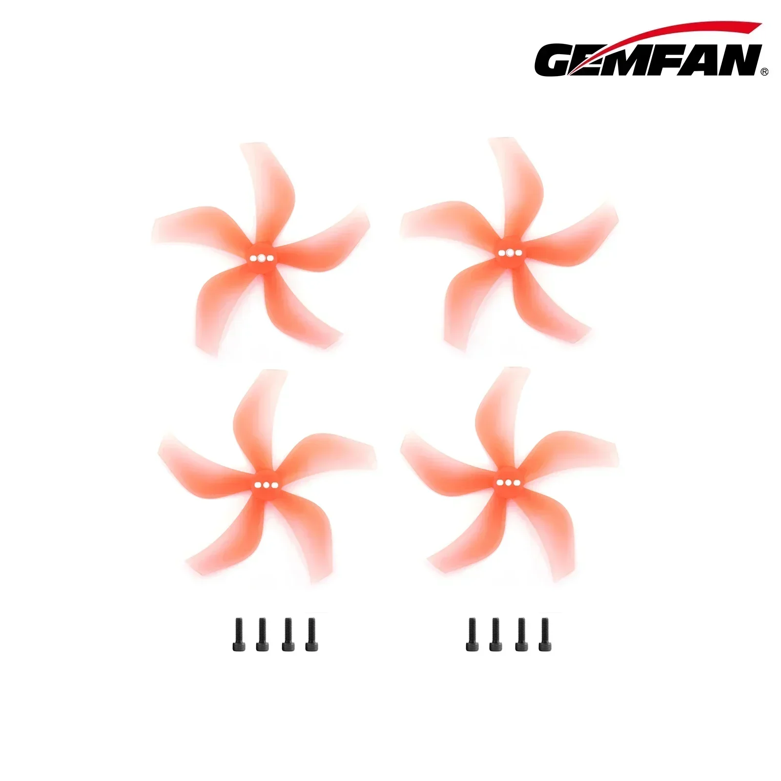 2 Pairs Gemfan 2925 2.9X2.5X5 5-Blade PC Propeller 2CW+2CCW (1 Bag) with M2*7 Screws for DJI Avata FPV 3-Inch Cinewhoop Drones