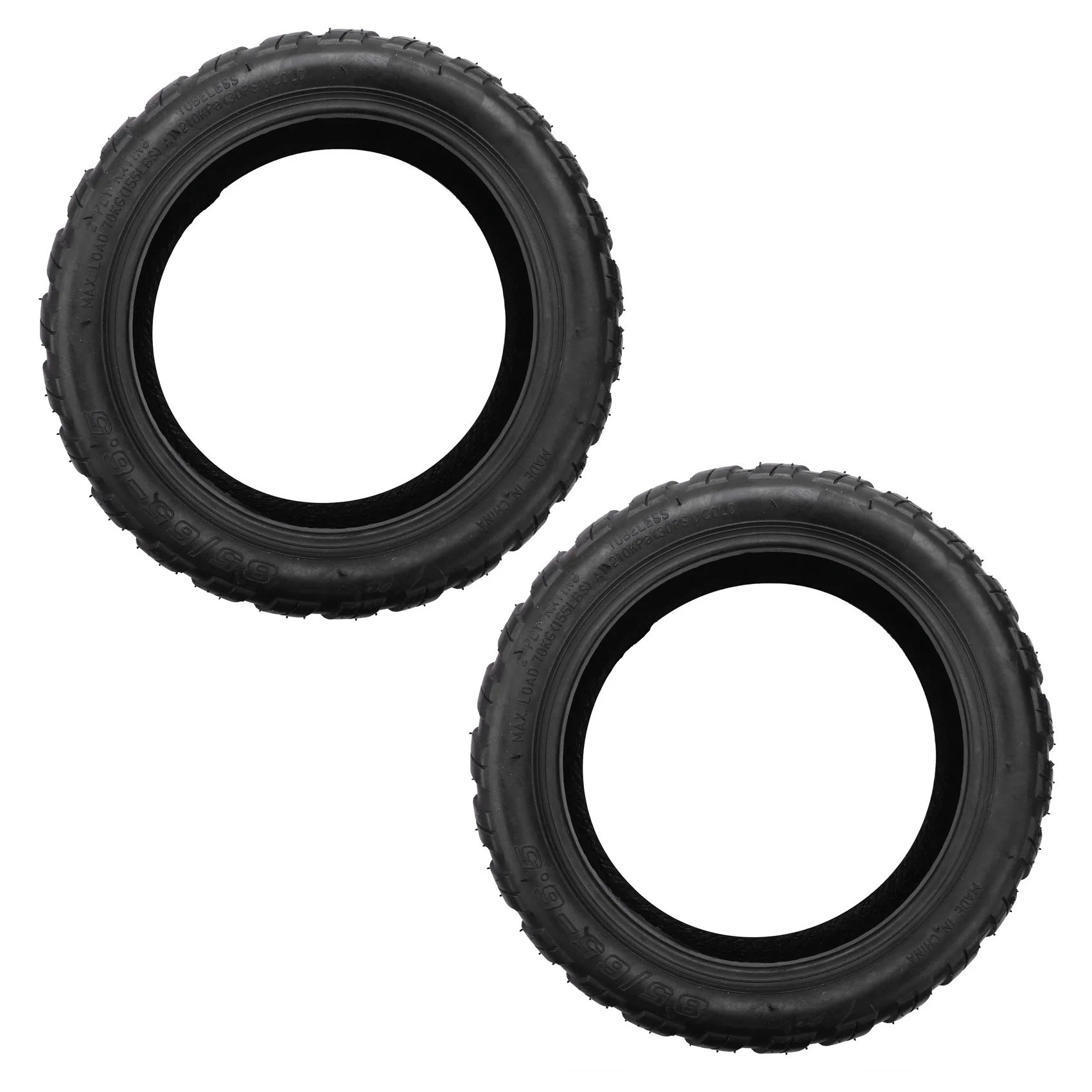 

2X 85/65-6.5 Electric Balance Scooter Off-Road Tubeless Tyre DIY for Mini Pro Balance Scooter Mini Scooter Tires