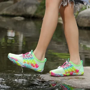 Colorful Five-Finger Shoes for Kids, Summer Shoes for Kids, Barefoot Swimming Slippers, Seaside and River, New Aqua Sneakers 10 Top Sales Toe Sneakers - №4