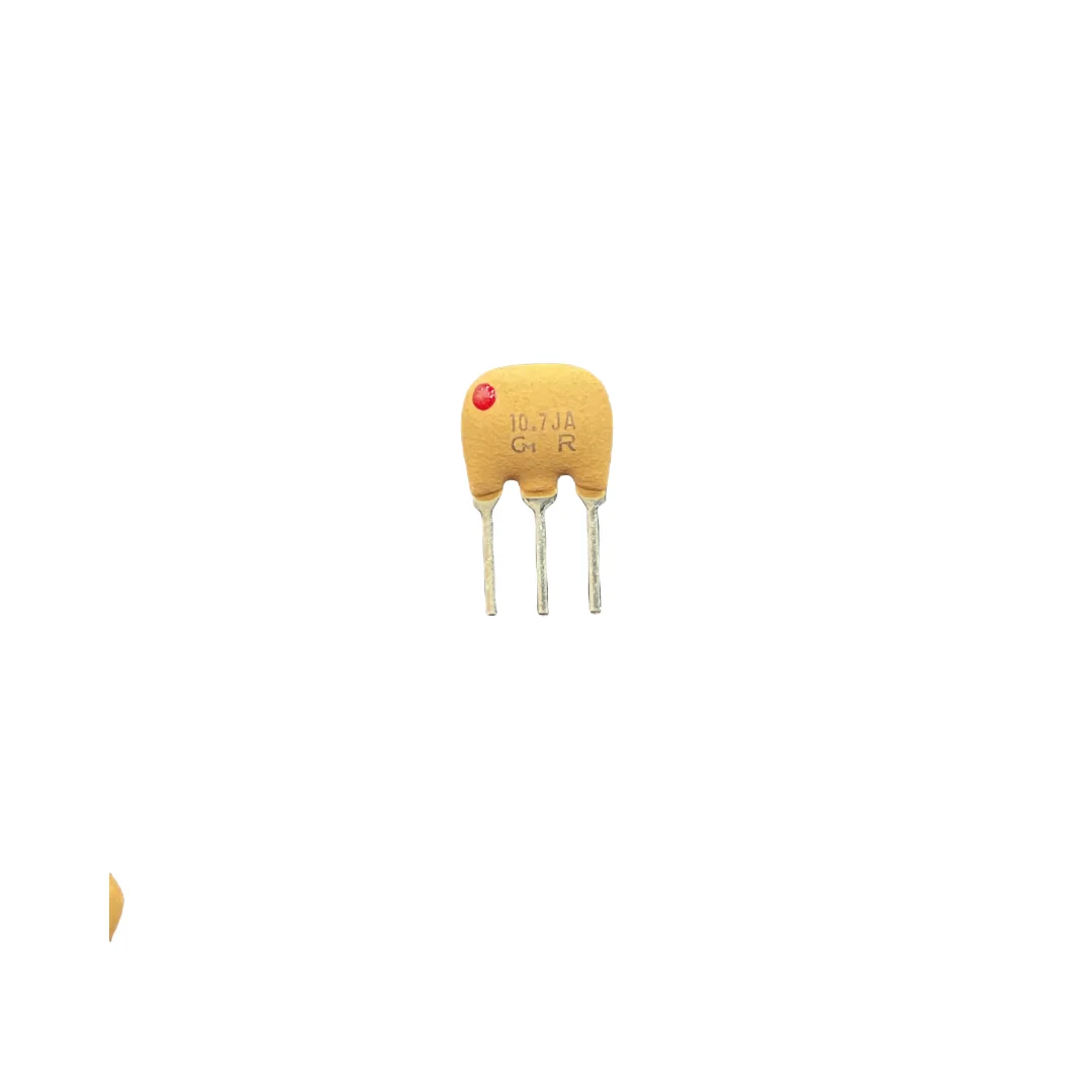 50PCS/  ceramic filter SFELF10M7JAA0-B0 SFE10.7MJA-A 10.7M straight plug three feet