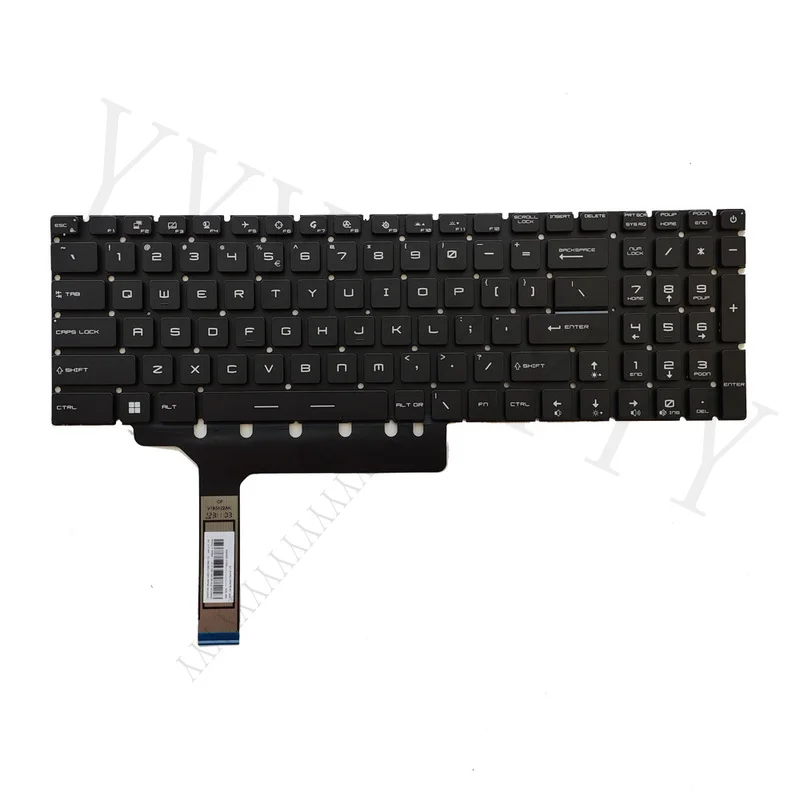 Y+ is suitable for MSI GE76 Raider 10UG 10UH 11UG 11UH 11UE MS-17K3 GP76 keyboard with RGB backlight