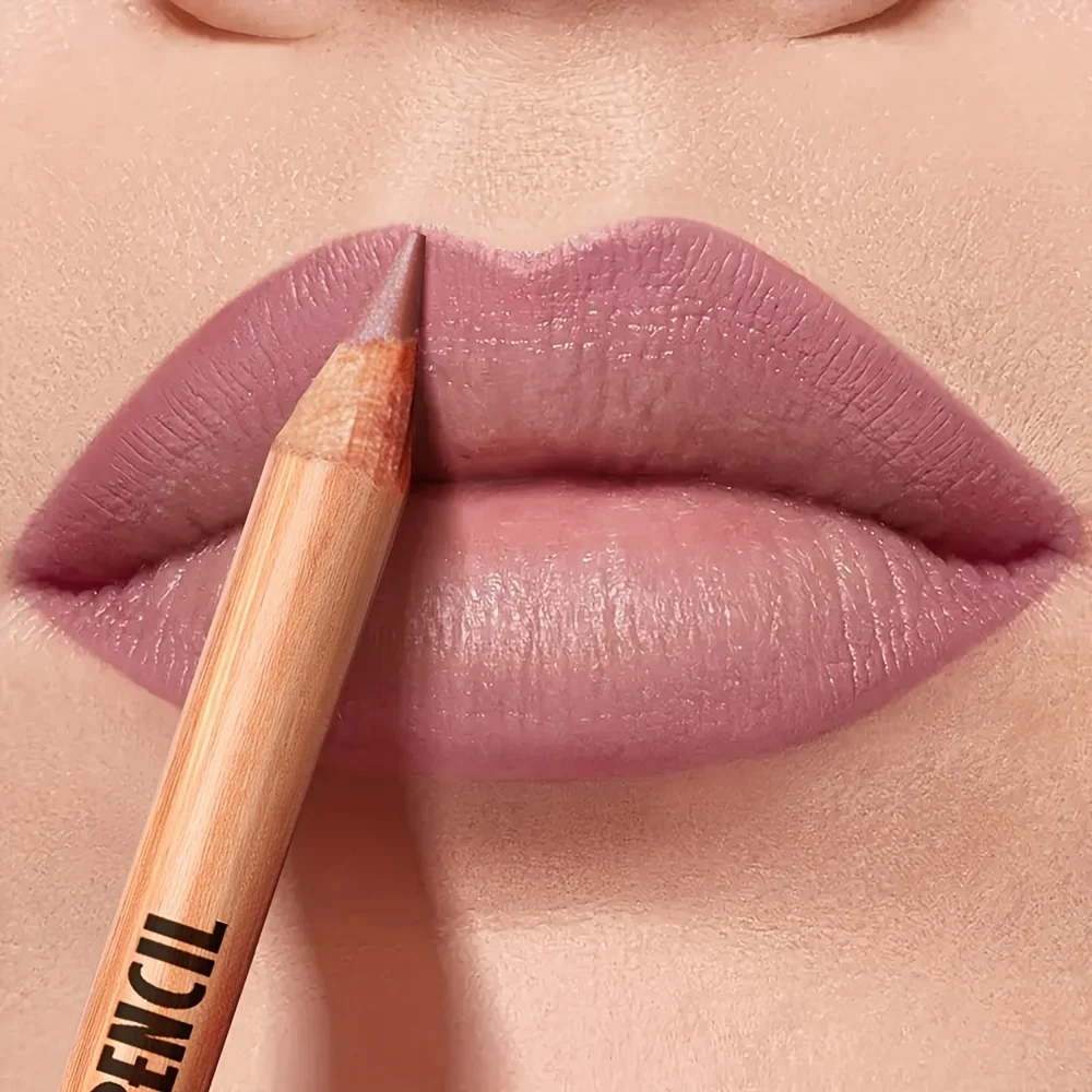 Long-Lasting Matte Lip Liner Pencil Non-Drying Multi-Color Lip Enhancer Christmas Gift for Women