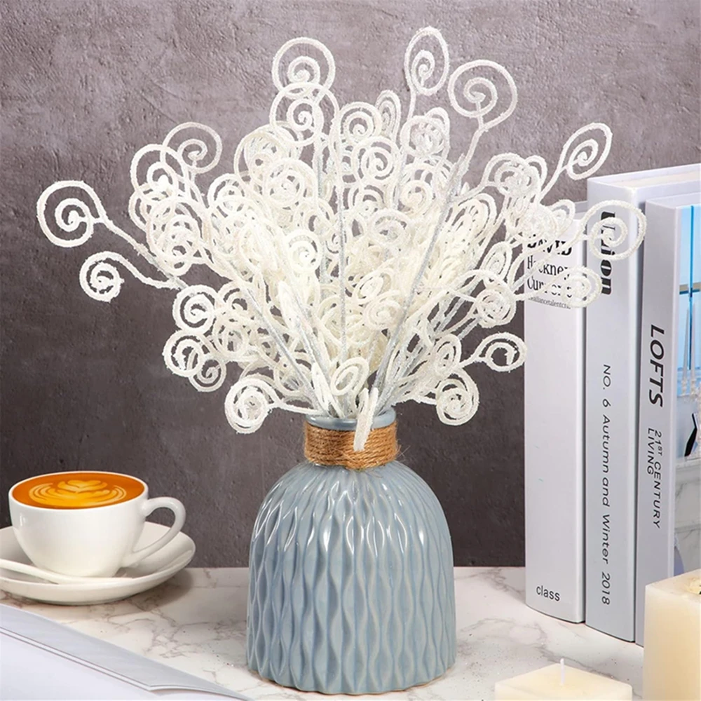 5/10 stücke Künstliche Pflanzen Neue Jahr Weihnachten Kiefer Girlande Kranz Hause Dekorationen Hochzeit Im Freien Garten Party DIY Geschenk box – Detail 11