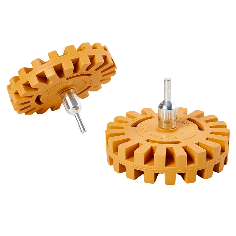 Borracha pneumática para carro, 8cm/10cm, almofada de roda, decalque, removedor de pintura, ferramenta de polimento