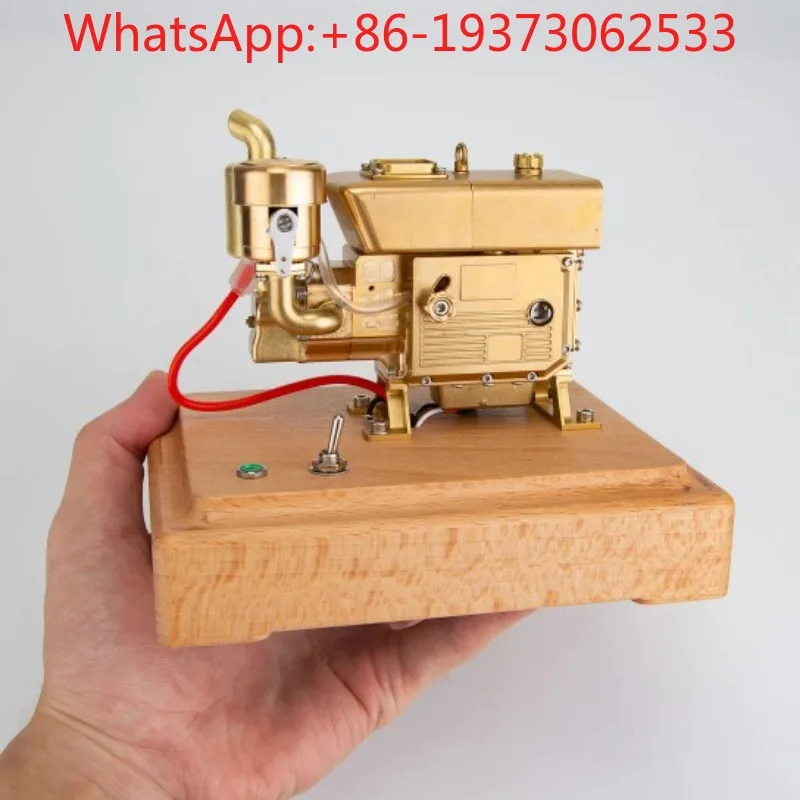 2.2Cc Small Water-cooled Single-cylinder 4-stroke Internal Combustion Engine Toy Engine