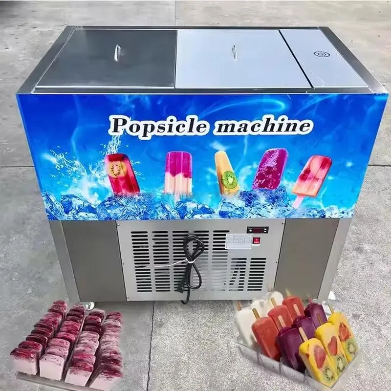 Customized 1/2/4/6/8 mold electric popsicle making machine popsicle popsicle freezer