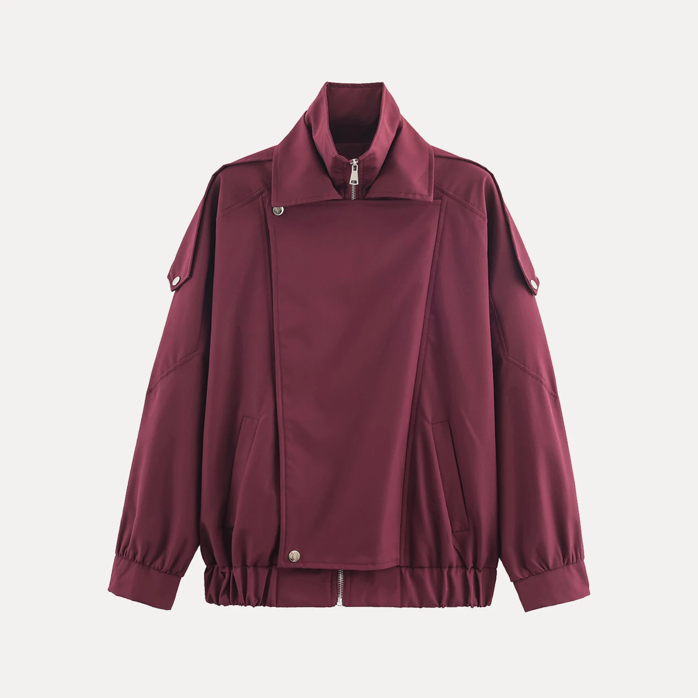 

Куртка Ele с двойным воротником, женская ветровка Faion Sle, осеннее новое поступление, милое универсальное женское пальто Z