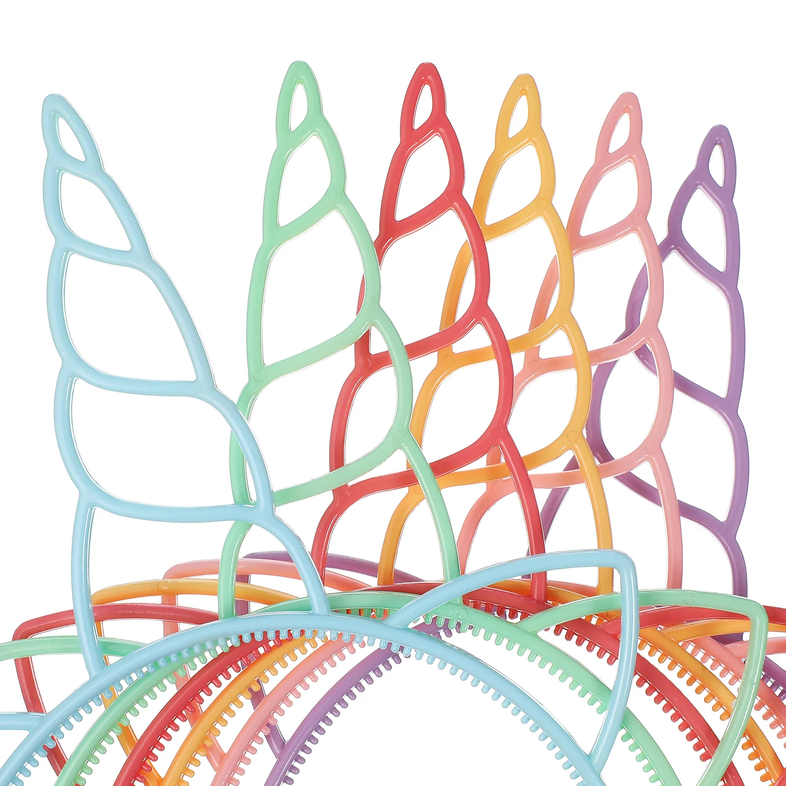 12 Uds. Tocado de unicornio, diadema para niños, diadema para niños
