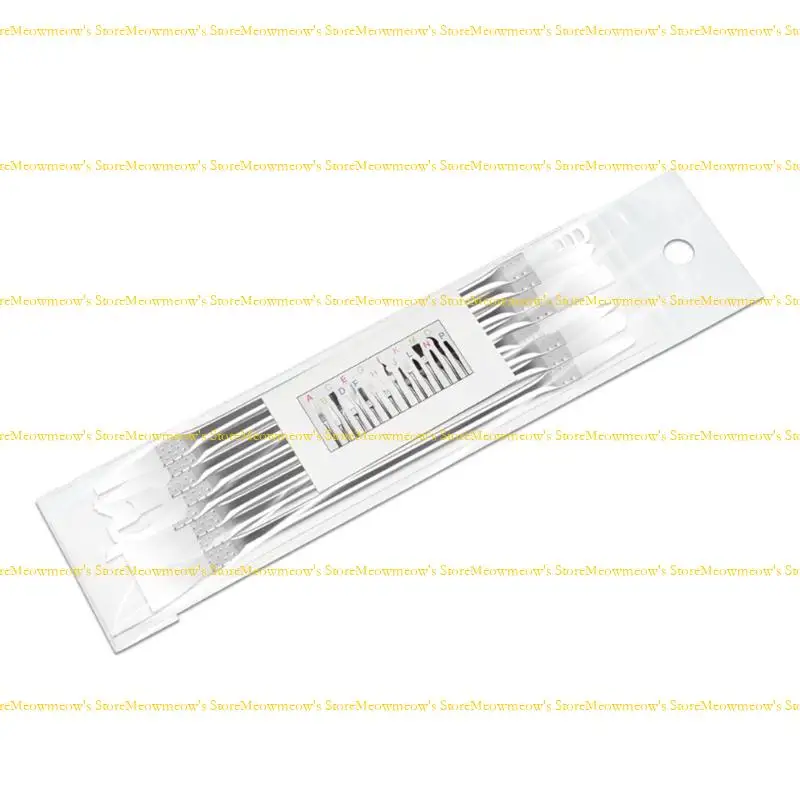 

W91A 8Pcs Thin Pry Tool for Electronics Repair High Temperatures Resistant for CPU