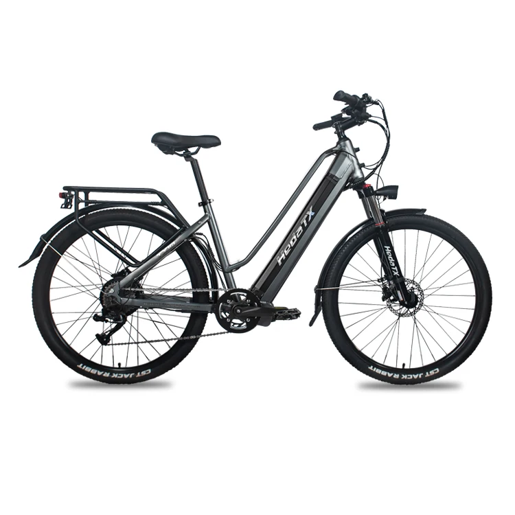 Heda TX10 electric bicycle peak 500W motor 48V 19.2AH battery electric bike 27.5 inch tire 45km/h city commuting riding e bike image 5
