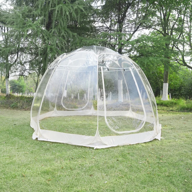 Supergroup Luxury Waterproof Inflatable Star Sky Tent, 10+ Person Camping Tent With Two Bedrooms Living Room For Stargazing